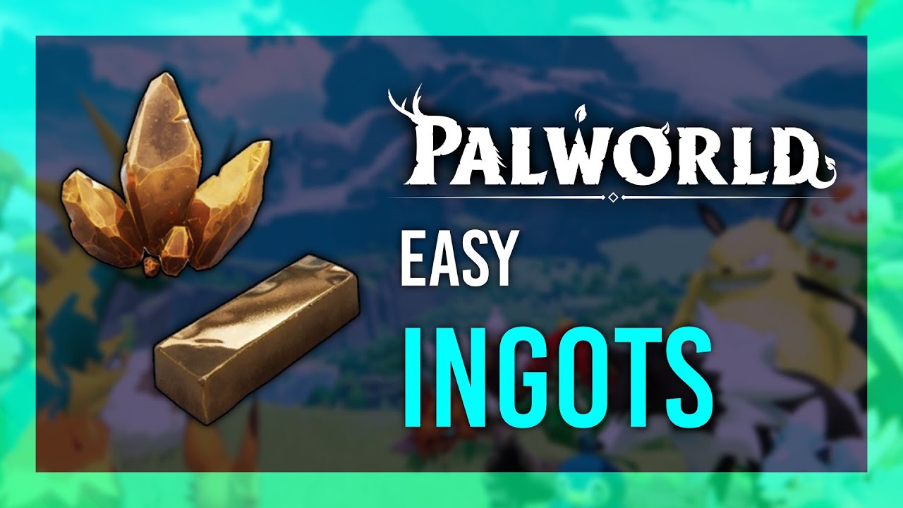 EASY Ingots in Palworld | Ingot/Ore Location & Farming Guide for ...