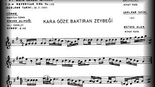 KARA GÖZE BAKTIRAN ZEYBEĞİ Resimi