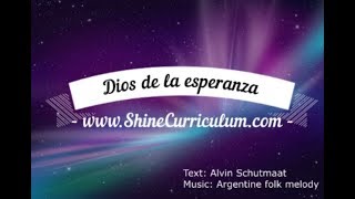 Dios de la esperanza (Lyrics video)
