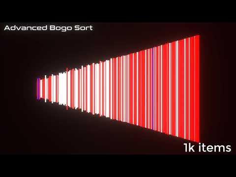 Dual Bubble Sort vs Advanced Bogo Sort - YouTube