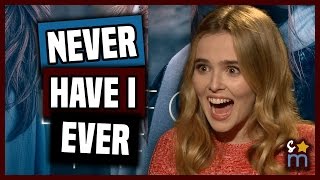 NEVER HAVE I EVER with Zoey Deutch - BEFORE I FALL Interview | Shine On Media