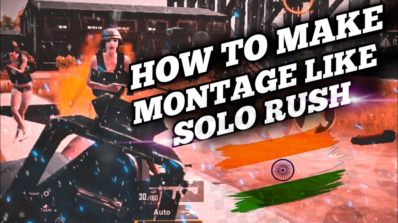 HOW TO MAKE MONTAGE LIKE SOLO RUSH ⚡|| SAMSUNG,A3,A5,A6,A7,J2,J5,J7,S5,S6,S7,59,A10,A20,A30,A50,A70