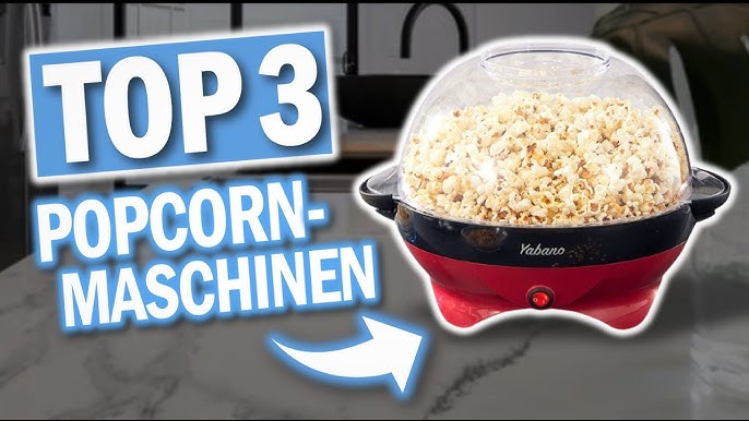 pouch roterende affald Severin 3751 popcorn maker test - YouTube