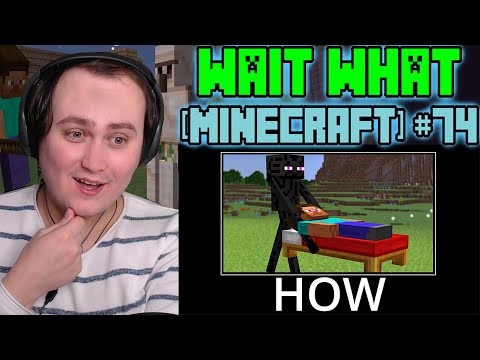 WAIT WHAT (Minecraft) #74 | Reaction | Enderman Surprise!