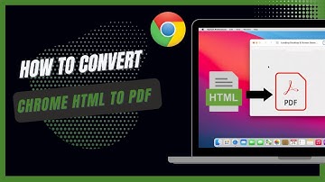 How to Convert Chrome Webpage to PDF Document