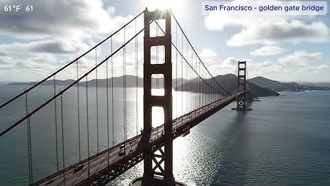 Golden Gate Bridge in 4K AI-Drone View | San Francisco Aerial Cinematic