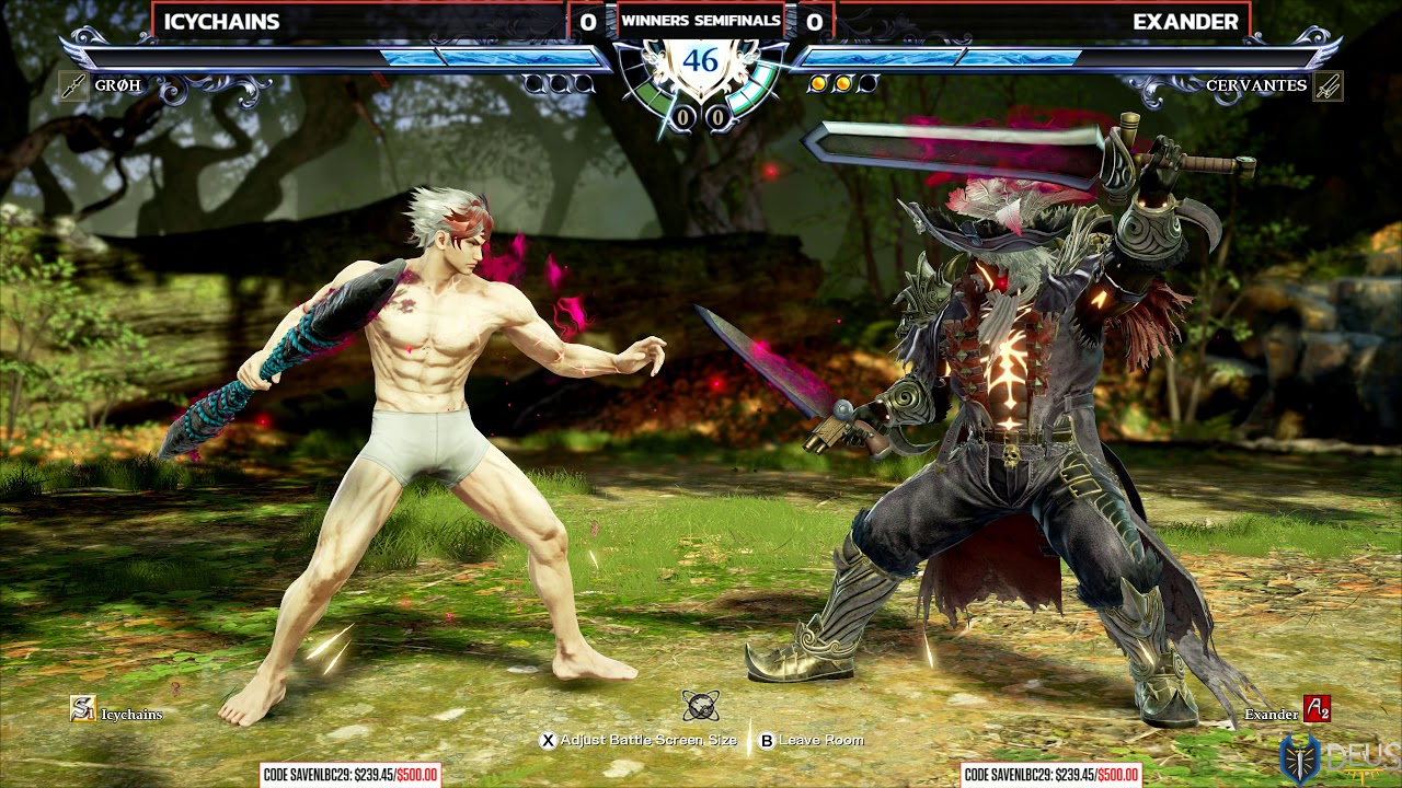 Soul Calibur 6 @ NLBC Online #8 - Icychains vs Exander [4K/60fps]