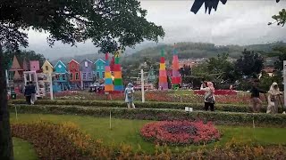 Florawisata Santerra De Laponte Batu Malang, Murah Meriah Cocok Buat Liburan Nataru Bareng Keluarga