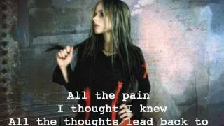 Avril Lavigne Take Me Away With Lyrics Hd Youtube