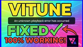 Vitune Unknown Playback Error FIXED ✅ | Vitune App Not Working Problem Solved (2025 Guide) screenshot 3