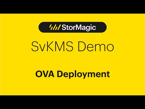 SvKMS Demo - OVA Deployment