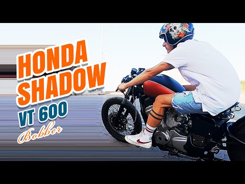 🔥Honda Shadow 🔥VT 600 👉Modificada a 👉 Bobber