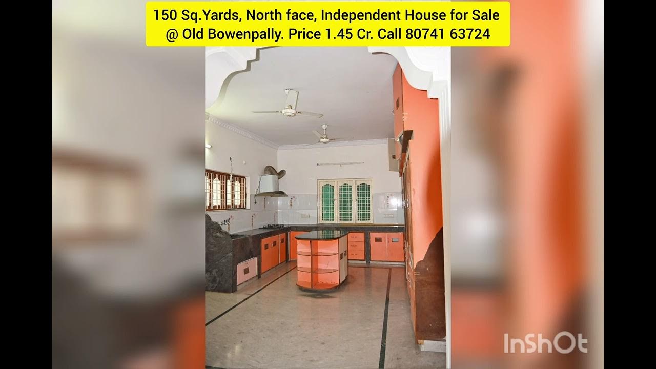 150 Sq.Yd, North face, Independent House for Sale Old Bowenpally