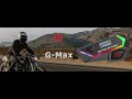 Gearelec gmax motorcycle intercom headset light smart display music sharing operation demonstration