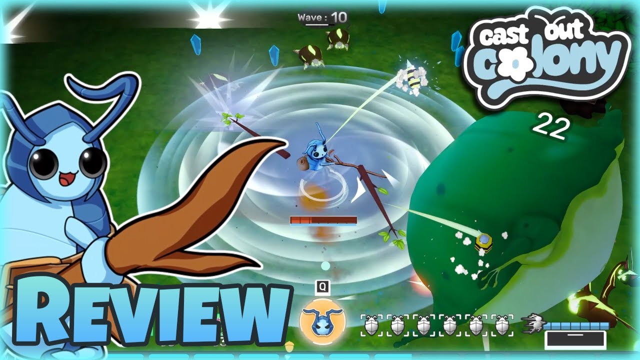 Animal Crossing Dipped in Some Vampire Survivors Oil ???| Cast Out Colony