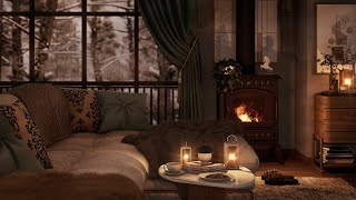 Winter Night Relaxation: 🔥☕ Cozy Fireplace Ambience For Ultimate Stress Relief And A Blissful Sleep by RainRider Ambience 18,475 views 3 months ago 10 hours
