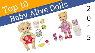 10 Best Baby Alive Dolls 2015