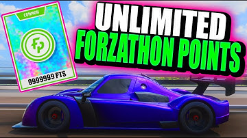 GET UNLIMITED FORZATHON POINTS in Forza Horizon 5!