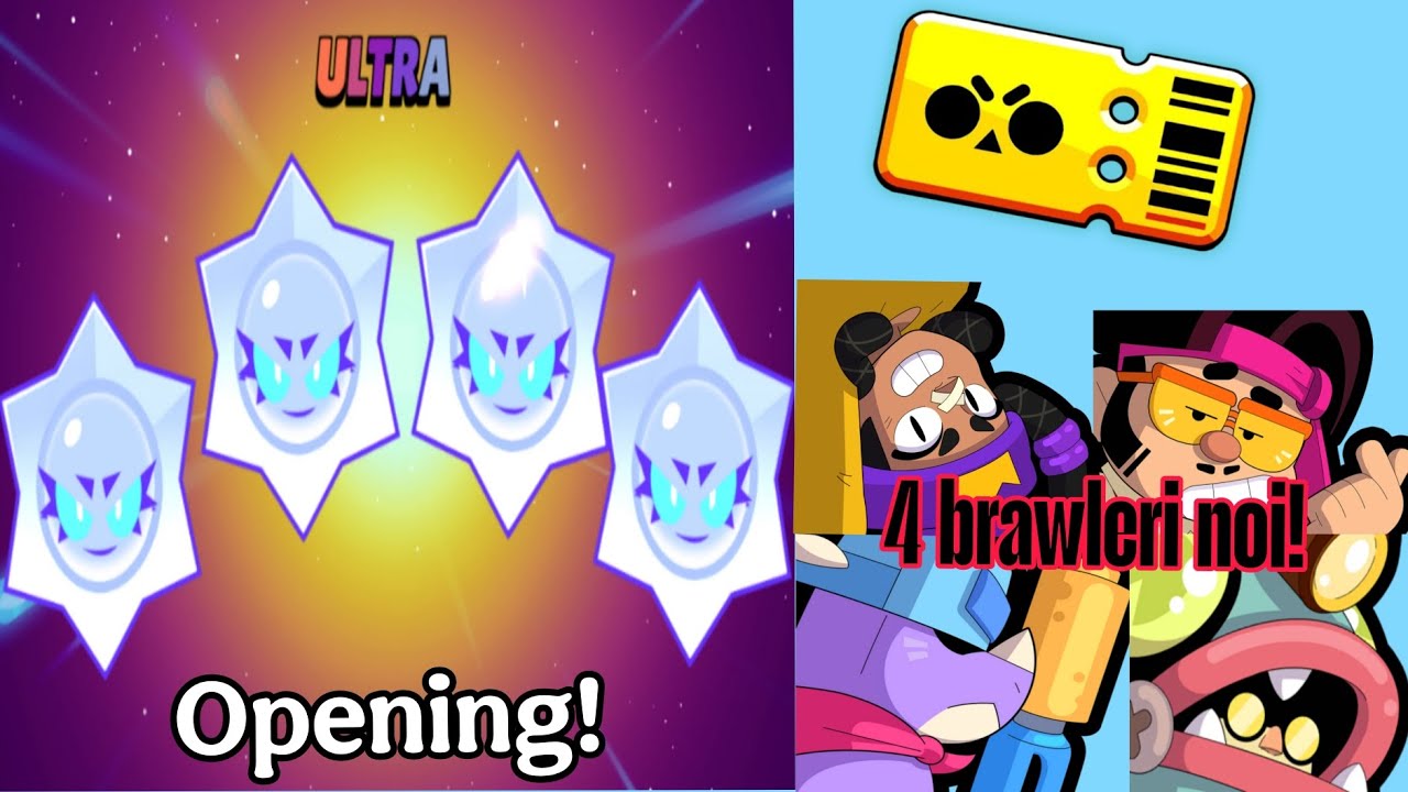 Opening Cu 4 Brawleri Noi +4 Ultra Chaos Drop‼️🫨