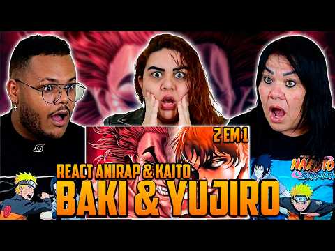 REAGIMOS A DEMON BACK & ASSUNTOS DE FAMILIA (Baki The Grappler) | ANIRAP | KAITO - [2 em 1]