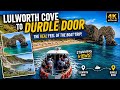 Lulworth Cove to Durdle Door 🚤 | The Real Feel of the Boat Trip | 4K Dorset Coast