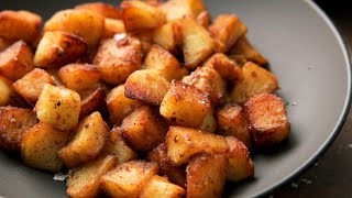 Sauteed Potatoes.  The best pan fried potatoes