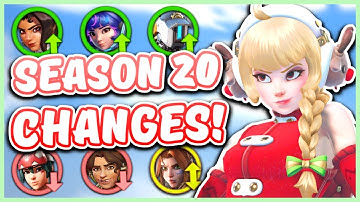 Every HERO CHANGE For Season 20 In Overwatch 2
