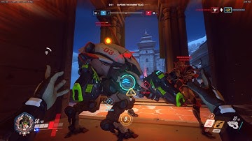 Overwatch CTF: Raptor goes 14 and 1 on Tracer w/ PotG and Score Board for kill streak