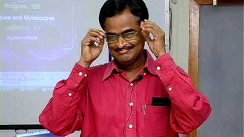 SubbiahPandian   Mechanical Universe Part 21  Gyroscpopes in Tamil