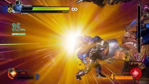 MARVEL VS. CAPCOM: INFINITE Arcade Ultron & Thanos VS Ultron Omega