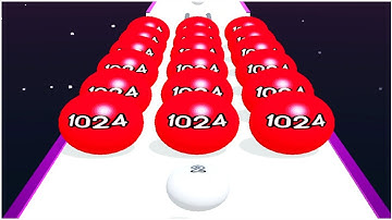 Ball Road 2048 - 3D Ball Game - Gameplay Walkthrough - Levels 71-80