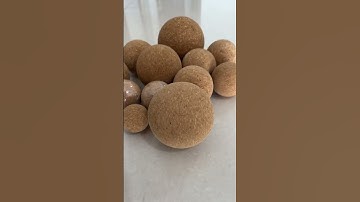 Cork Massage Ball and Cork Ball Stopper