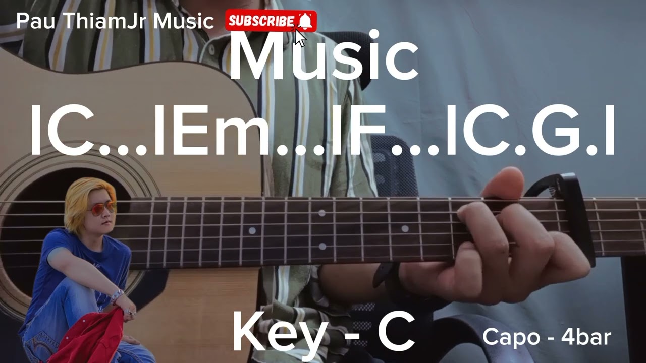 သူငယ်ချင်း - Nyan Linn Aung (Guitar chord အလွယ်တီးနည်း)