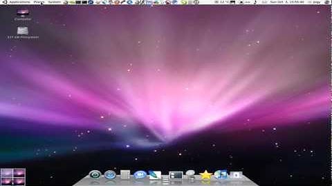 Ubuntu 10.04 Mac OS X theme