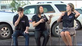 NBC 5 News staffers accept the ALS Ice Bucket Challenge - Aug 21st, 2014