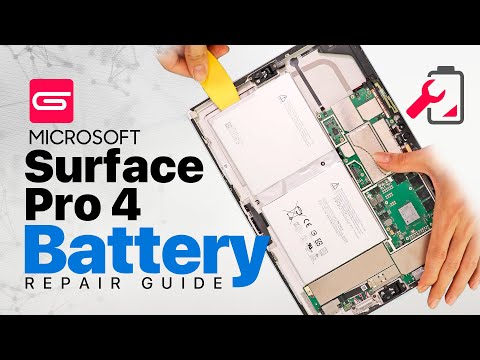 Microsoft Surface Pro 4 1724 Battery Replacement