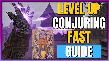Oblivion Remastered - How To Level Up Conjuration Fast & Easy | Reach Conjuration Level 100 Quickly