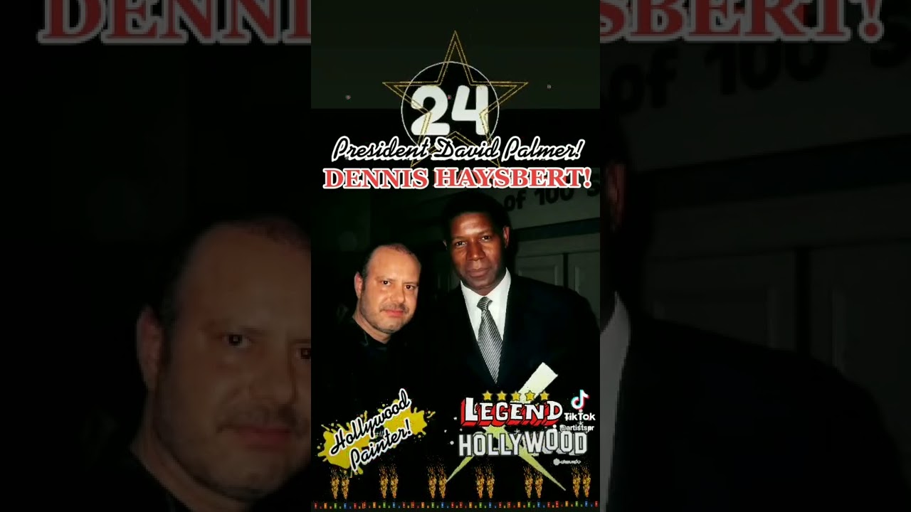 Dennis Haysbert! 24! President David Palmer!