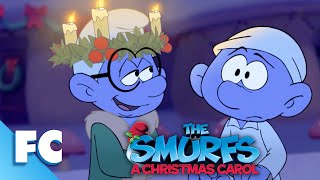 The Smurfs: A Christmas Carol | Christmas Past, Present &amp; Future visit Grouchy | Animated Clip | FC