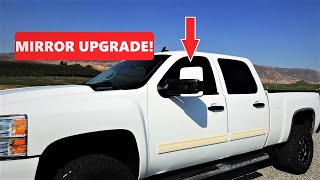 New Style Tow Mirror Install 0714 Silverado & Sierra + Revers Light Wiring