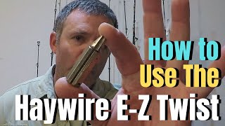Haywire Twist Tool | How to tie a Haywire Twist