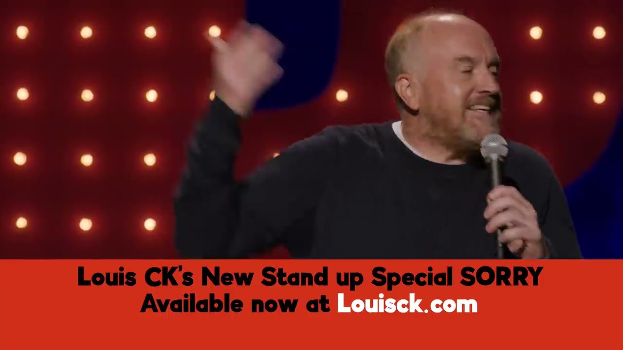 Louis CK - Sorry(Short clip)  Tickets available 2021 