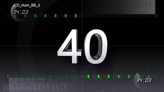 Countdown Numbers counter timer begin start intro leader trailer CD Num BB b
