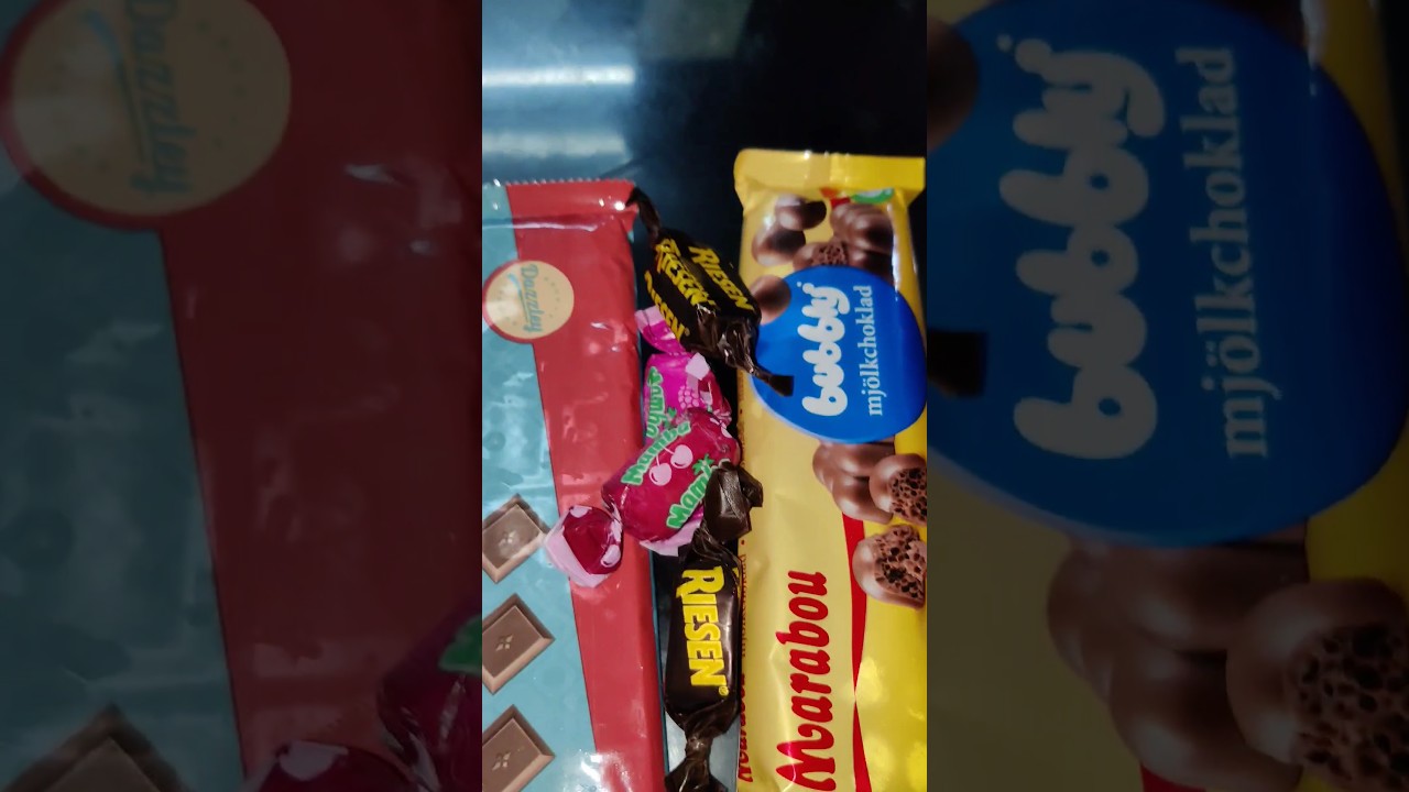 Sharing chocolate with cousins | Dazzley milk chocolate | Marabou milk chocolate | 