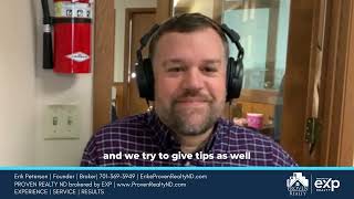 Real Estate Marketing | Erik Peterson Live on Williston Trending News Live