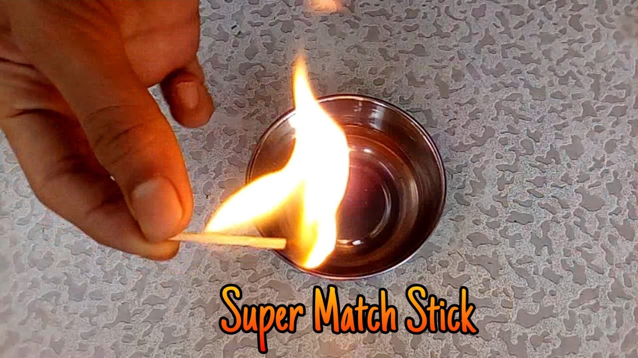 MAKING SUPER MATCH STICK Experiment with Match Stick Dear.hacker
