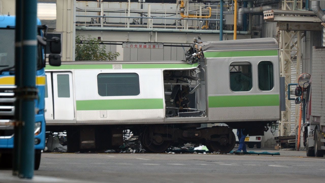 山手線E231系の余剰車・サハE231形4600番台の解体が始まる（2020年12月）