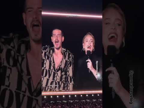 Adele brings fan