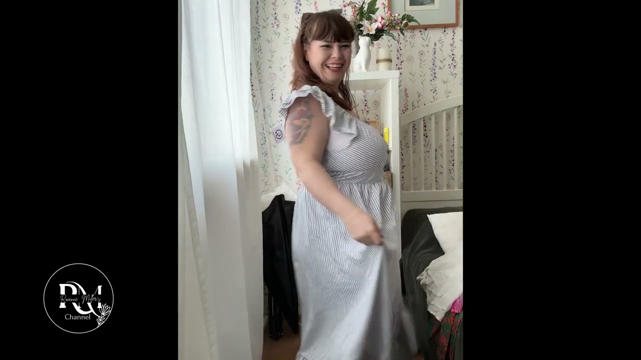 Dresses, romper, skirts and workout tops - Try-on-Haul plus size- Busty girl troubles