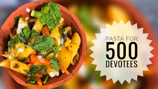 Pasta made by ISKCON Devotees #pasta #iskcon #temple #youth #food #breakfast screenshot 5